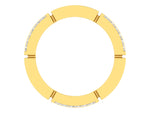 gold and diamond couple bands