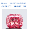 Cushion Solitaire Diamond