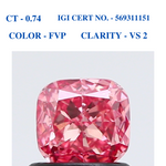 Cushion Solitaire Diamond