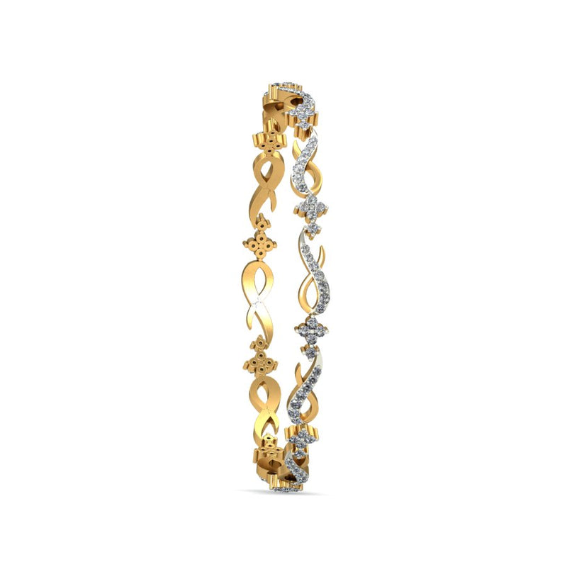 Diamond women's bangle