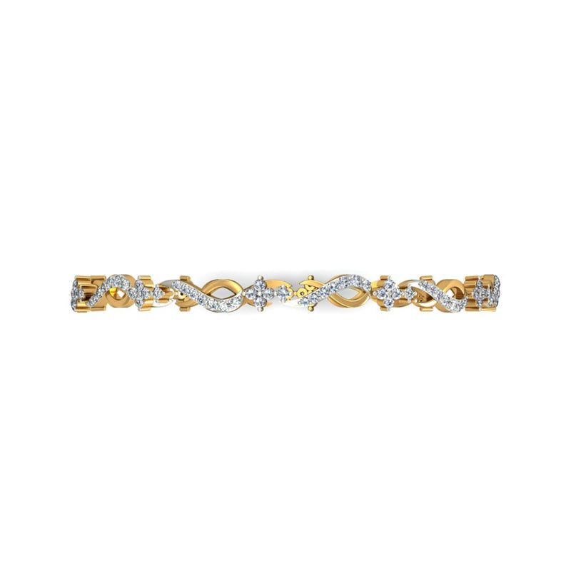 Diamond women's bangle