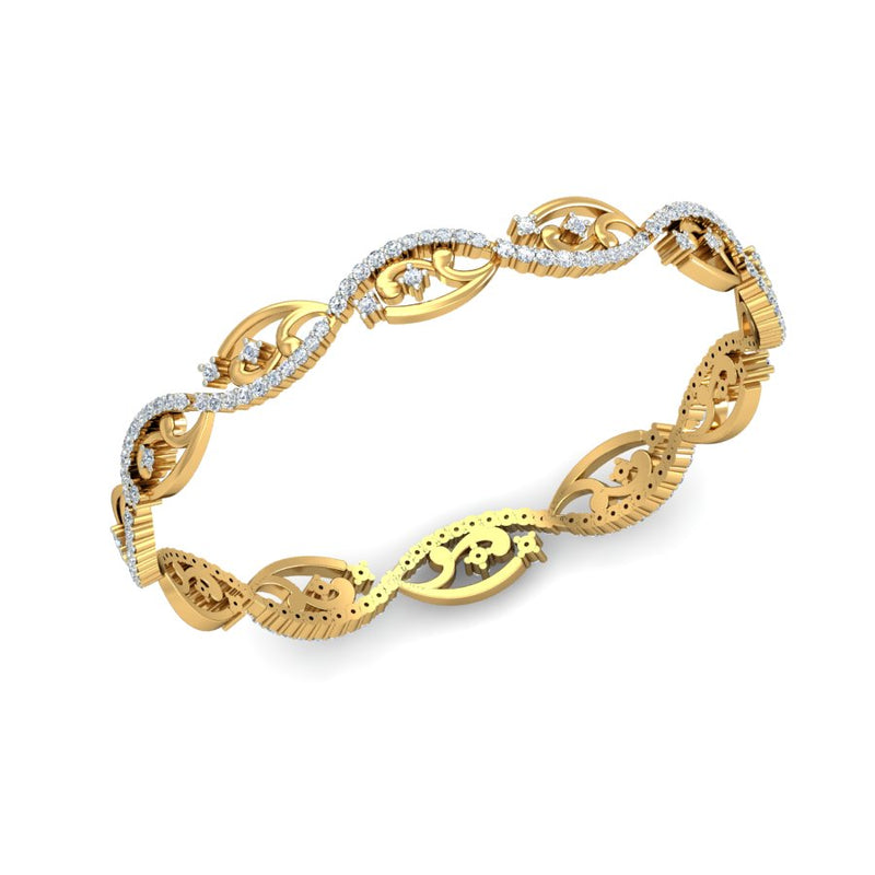 Diamond women's bangle