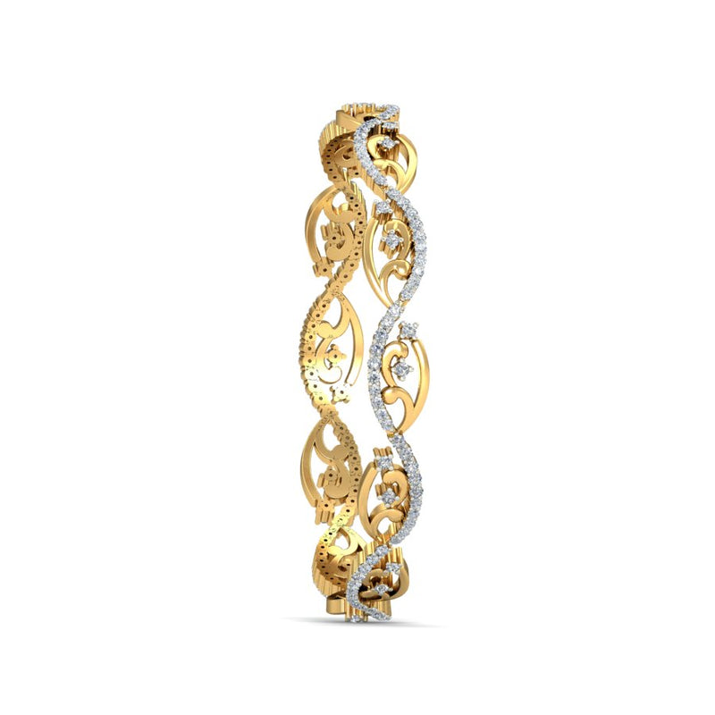 Diamond women's bangle