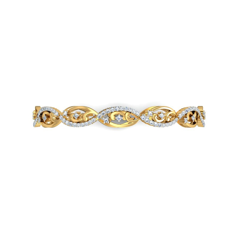 Diamond women's bangle