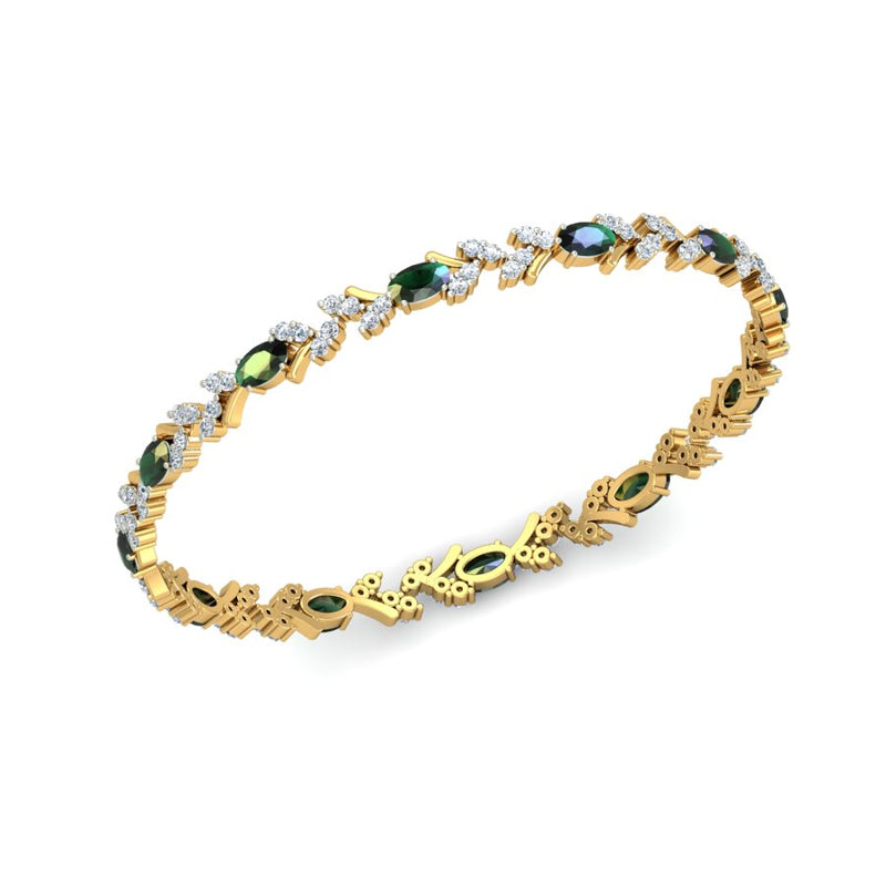 Diamond women's bangle
