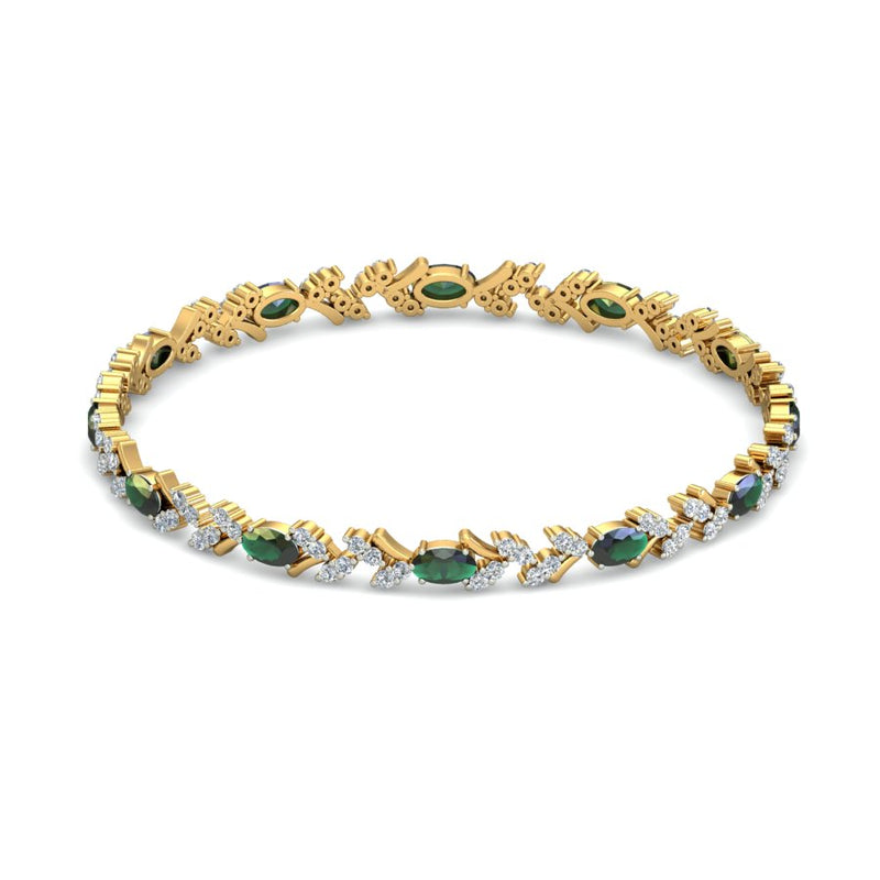 Diamond women's bangle