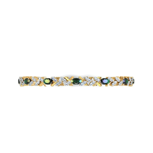 Diamond women's bangle