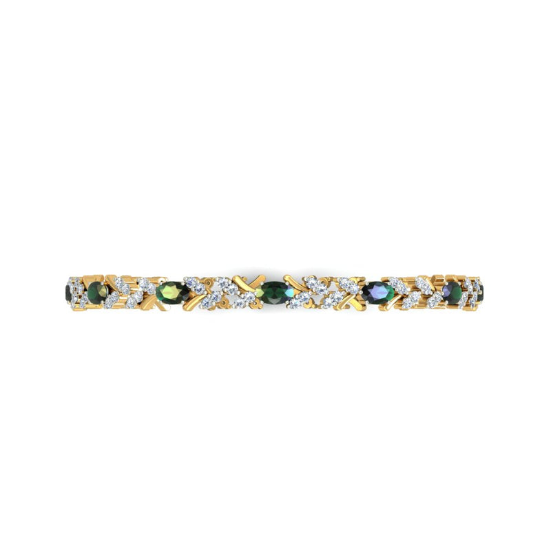 Diamond women's bangle