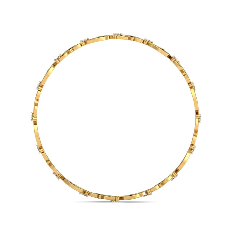 Diamond women's bangle
