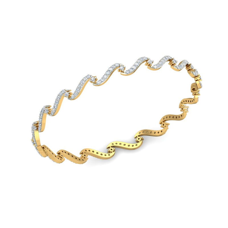 Diamond women's bangle