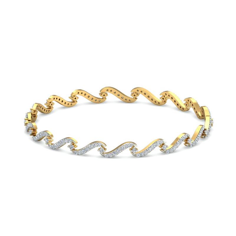 Diamond women's bangle