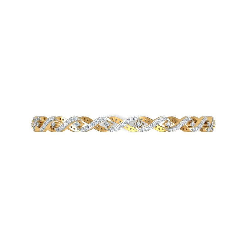 Diamond women's bangle
