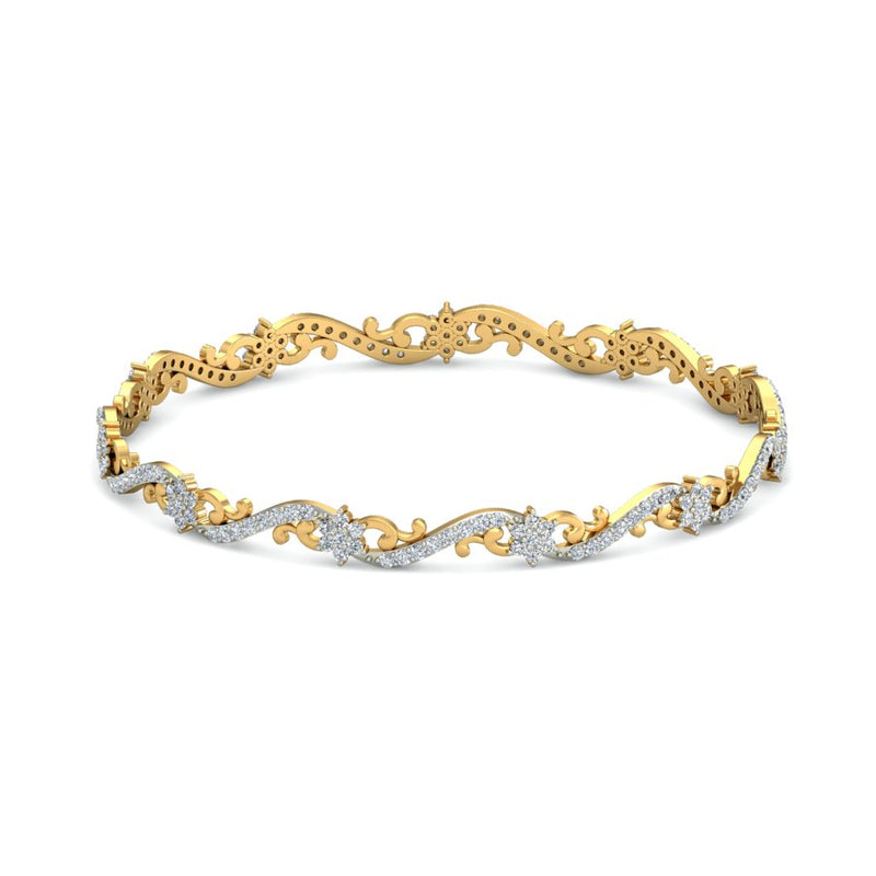 Diamond women's bangle