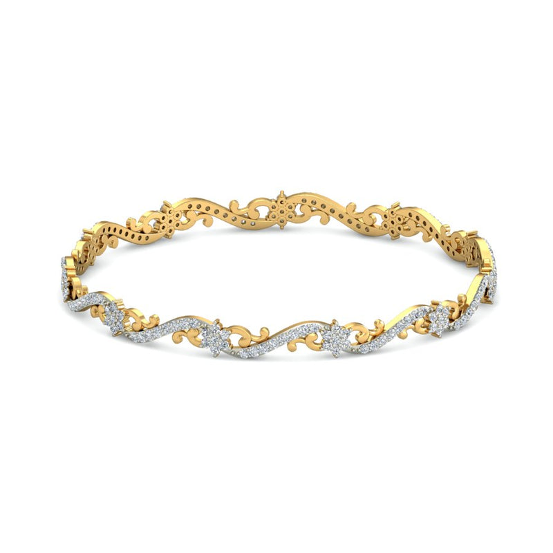 Diamond women's bangle