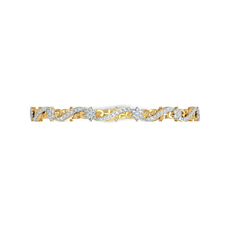 Diamond women's bangle