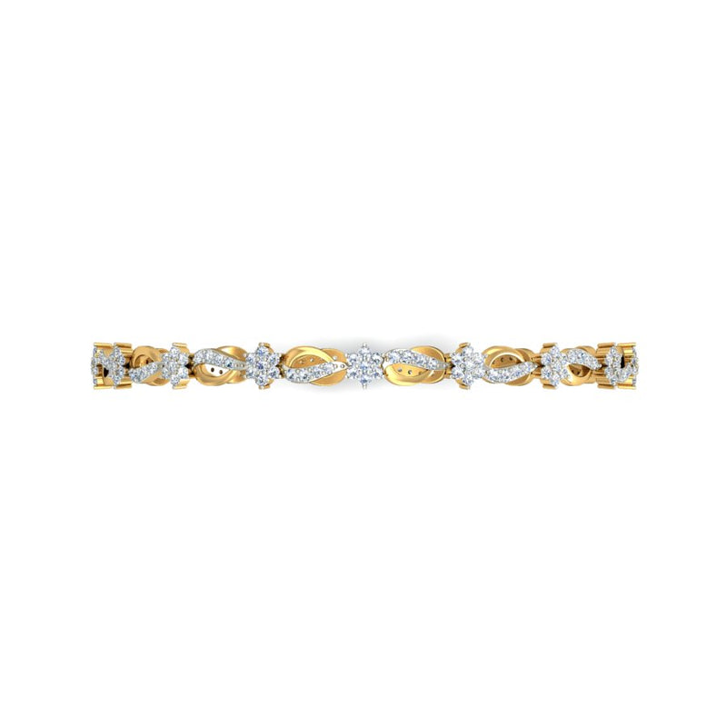 Diamond women's bangle