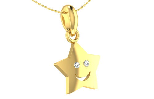 The Smiling Star Pendant