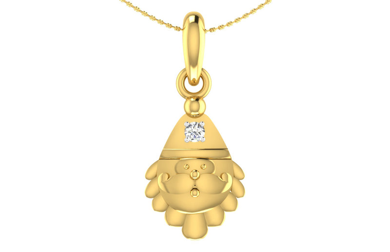 The Unisex Santa Claus Pendant