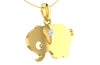 The Unisex Elephant Pendant