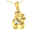 The Cute Teddy Bear Pendant