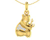 The Cute Teddy Bear Pendant