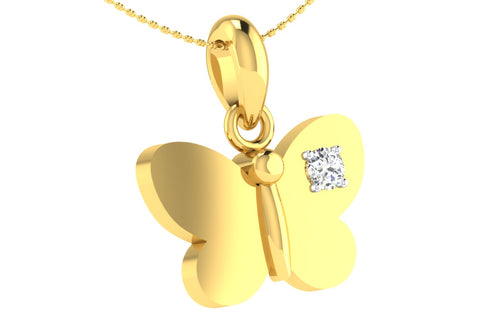 The Unisex Butterfly Pendant