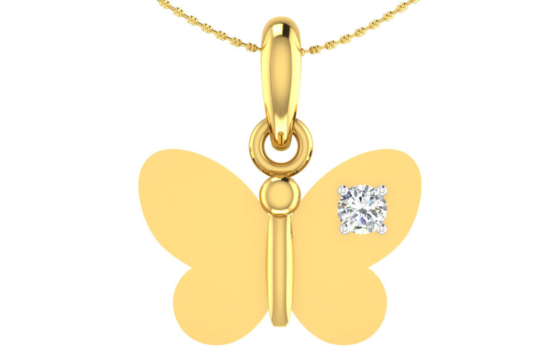 The Unisex Butterfly Pendant