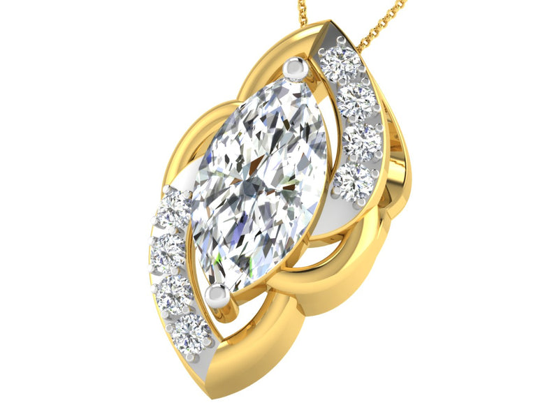 women's pendant in gold