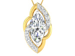 women's pendant in gold