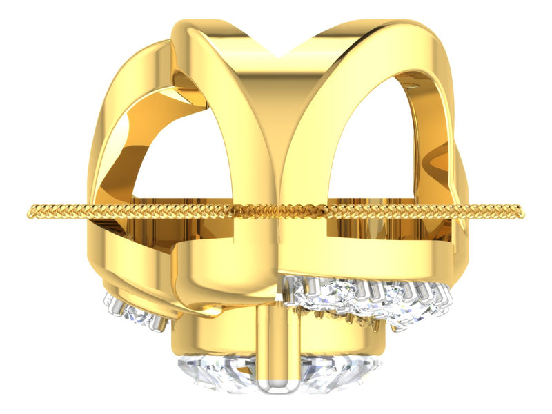 women's pendant in gold