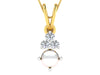 women's pendant in gold