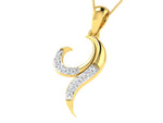 women's pendant in gold