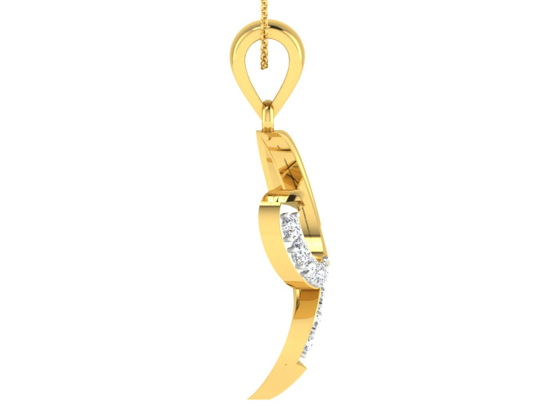 women's pendant in gold