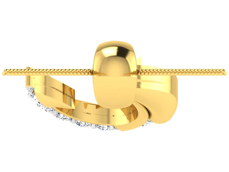 women's pendant in gold