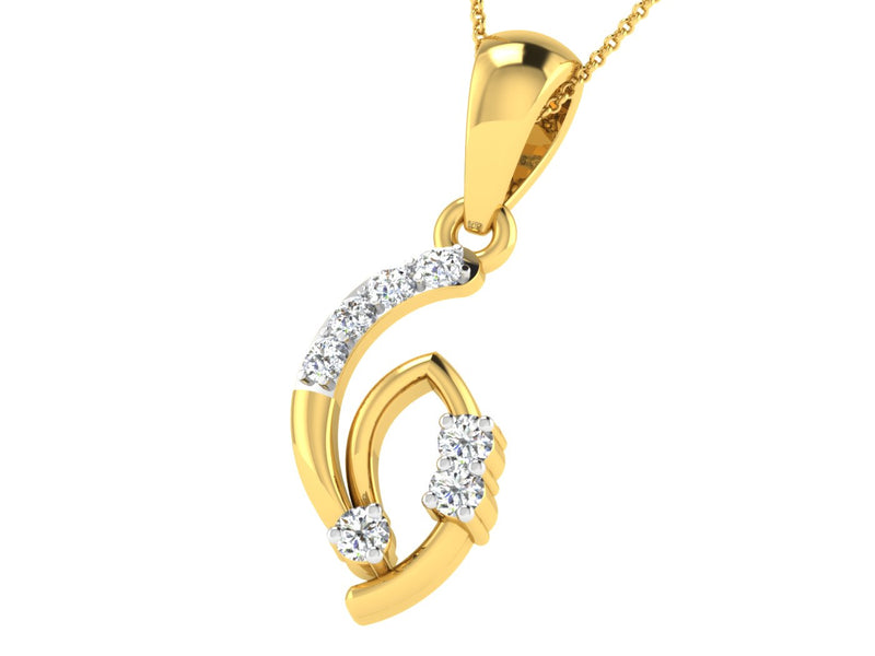 women's pendant in gold