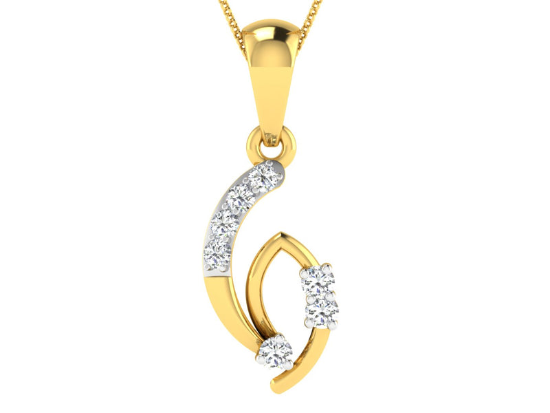 women's pendant in gold