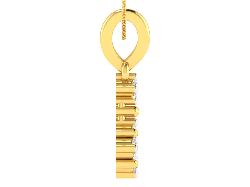 women's pendant in gold