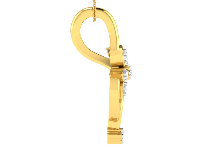 women's pendant in gold