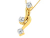women's pendant in gold