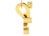 women's pendant in gold