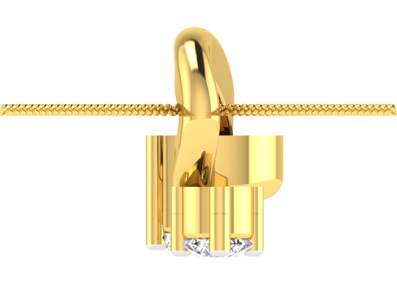 women's pendant in gold