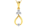 women's pendant in gold