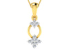 women's pendant in gold