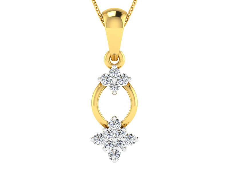 women's pendant in gold
