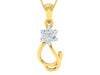 women's pendant in gold