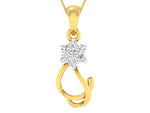 women's pendant in gold