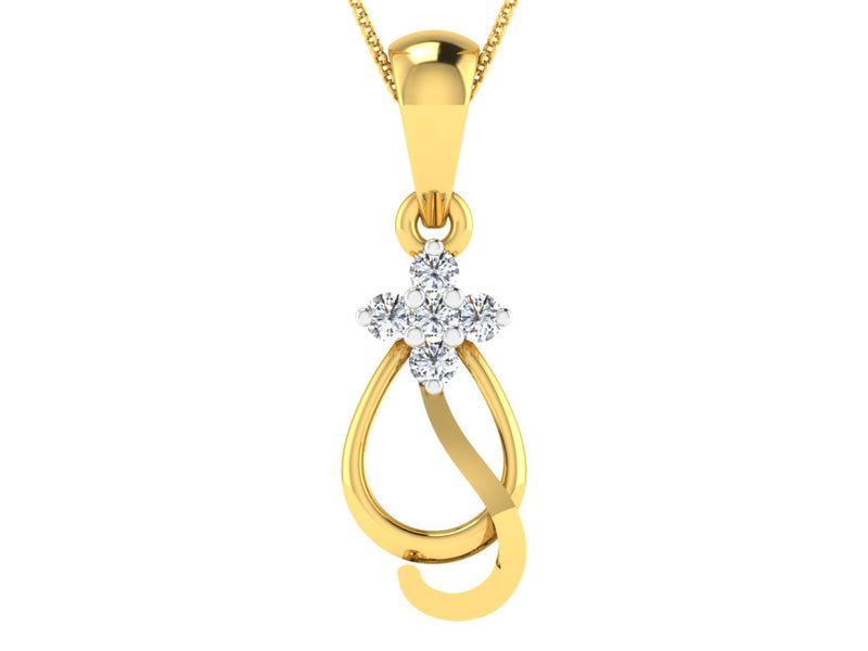 women's pendant in gold