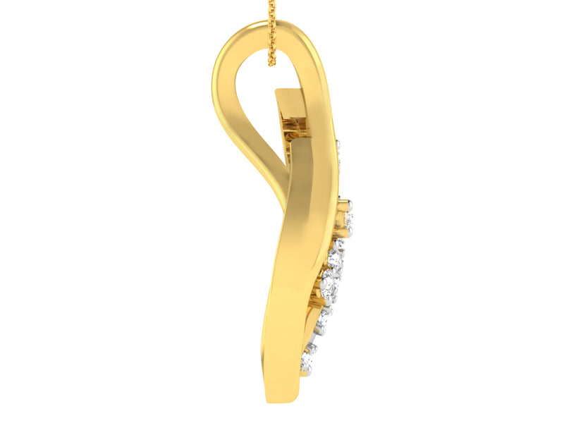 women's pendant in gold
