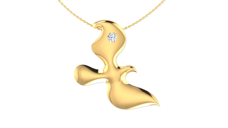 The Bird unisex pendant