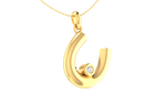 The Unisex Crescent Moon Pendant